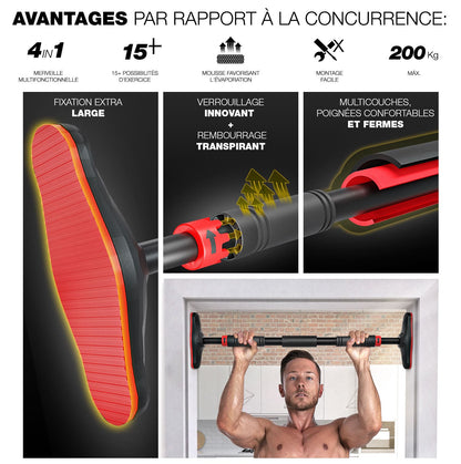 Barre de traction PowerGrip