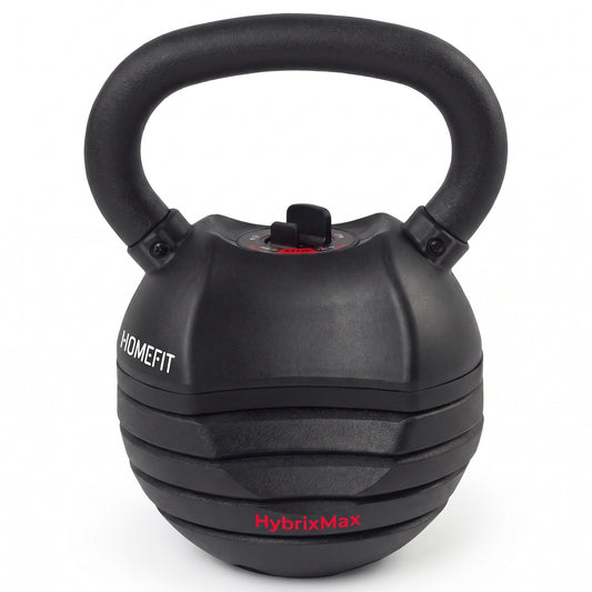 Kettlebell Réglable Homefit HybridMax – 5 Poids en 1 – 13,5 / 18 / 22,5 kg – Réglage Rapide