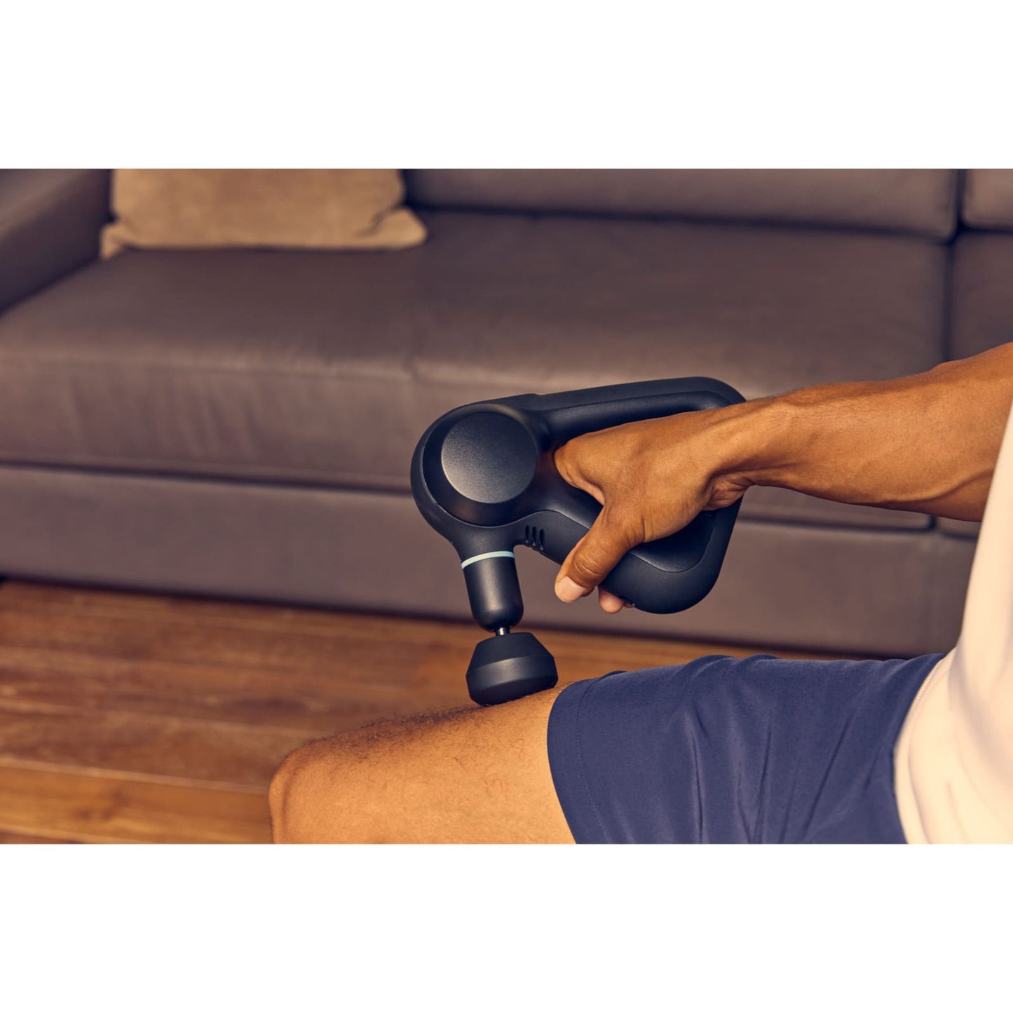 Pistolet de Massage Musculaire – Profond & Percussif (5 Vitesses, 120 Min Autonomie)